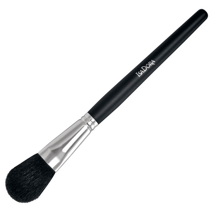 Isa Dora Кисть для румян Blush Brush119217 Isa Dora Кисть для румян Blush Brush119217Большая кисть Isa Dora Blush Brush с удобной длинной ручкой подходит для нанесения румян. Кисть позволяет корректировать макияж в течение дня, обеспечивает безупречное распределение румян на коже, комфортное, аккуратное и равномерное нанесение. Кисть изготовлена из натурального ворса, стерилизованного в процессе производства. Основная поверхность кисти имеет округлую форму, не повреждает нежную кожу лица. Ручка кисти сделана из высококачественного пластика. Товар сертифицирован.