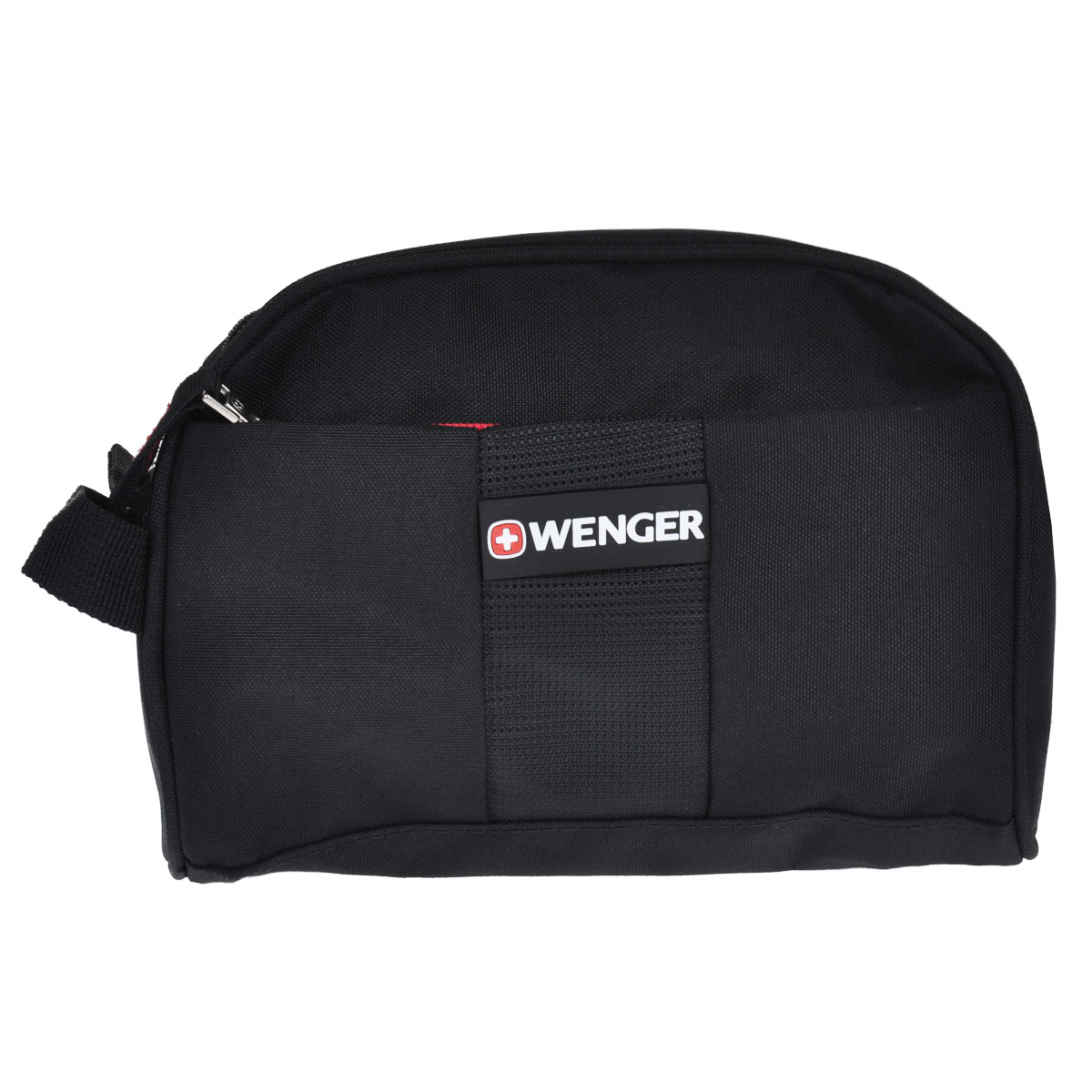 Сумка-косметичка Wenger, цвет: черный. 608508608508 Сумка-косметичка Wenger, цвет: черный. 608508608508Сумка-косметичка Wenger - незаменимый аксессуар современного делового мужчины. Идеальный вариант для командировок и путешествий. Обладая небольшими размерами, всегда будет под рукой. Сумка выполнена из прочного и легкого полиэстера черного цвета. Этот материал быстро сохнет, великолепно сохраняет форму, устойчив к световому и тепловому воздействию и прост в уходе. Сумка имеет одно основное отделение, которое закрывается на застежку-молнию. Внутренняя поверхность отделана шелковистым полиэстером красного цвета. С лицевой стороны расположен карман на молнии. Модель оснащена удобной боковой ручкой. Стильный, но в то же время сдержанный дизайн сумки подойдет к любому гардеробу. Материал: полиэстер 600 D. По всем вопросам гарантийного и постгарантийного обслуживания рюкзаков, чемоданов, спортивных и кожаных сумок, а также портмоне марок Wenger и SwissGear вы можете обратиться в сервис-центр, расположенный по адресу: г. Москва, Саввинская набережная,...