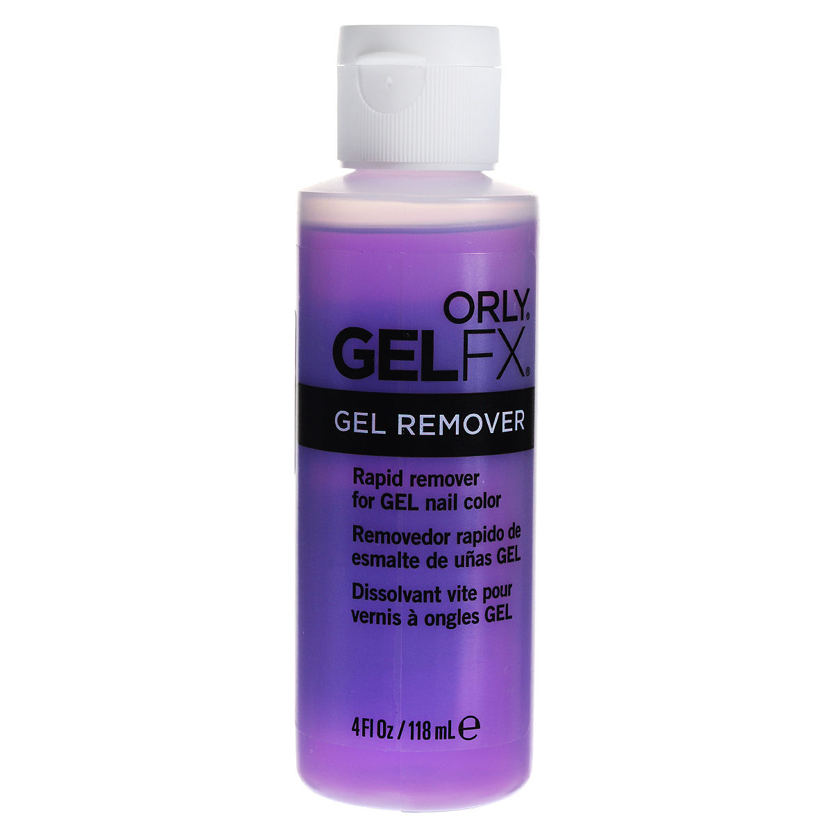 Orly Жидкость для удаления гель-лака Gel Fx Remover, 118 мл