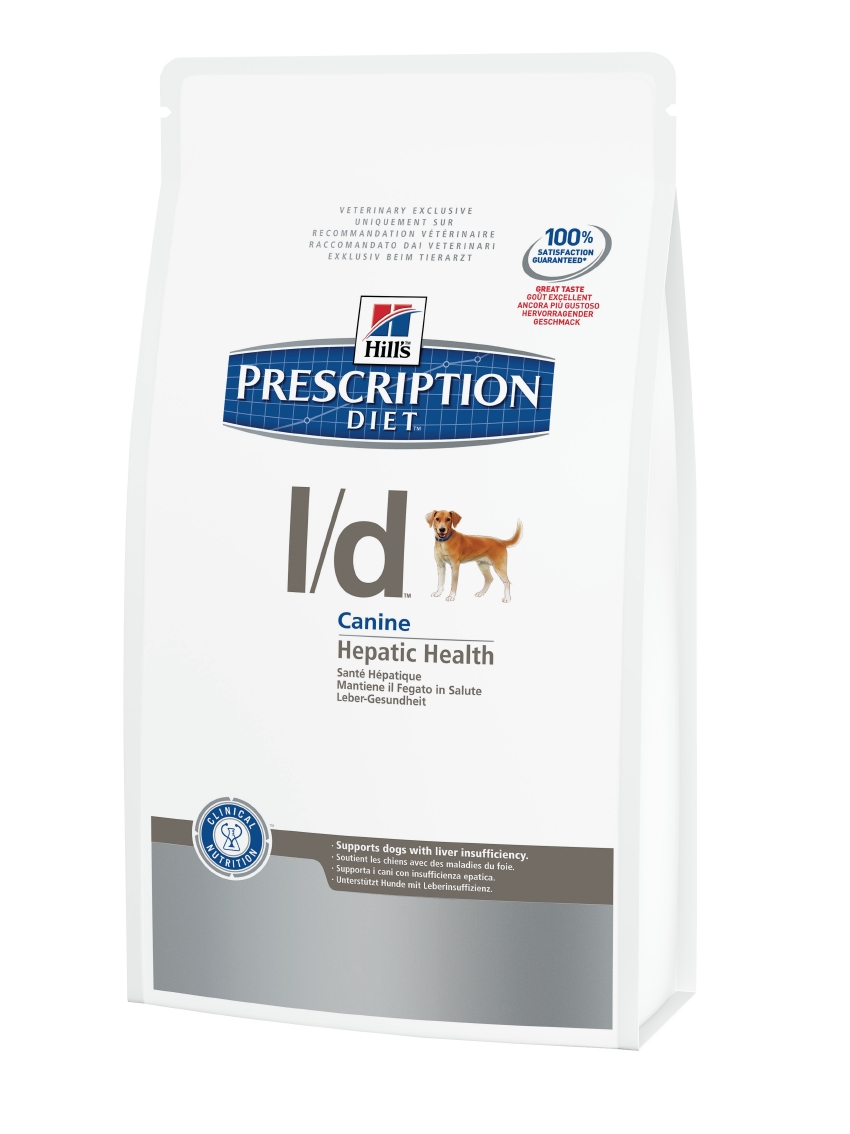 Корм сухой диетический Hill's "L/D" для собак, для лечения заболеваний печени, 5 кг