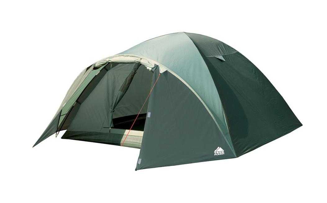 Палатка Trek Planet Arisona 4 четырехместная70174 Палатка Trek Planet Arisona 4 четырехместная70174Четырехместная палатка куполообразной формы Trek Planet Arisona 4 с хорошей вентиляцией и вместительным тамбуром, подходит для длительного путешествия. Особенности модели: Простая и быстрая установка. Тент палатки из полиэстера, с пропиткой PU водостойкостью 3000 мм, надежно защищает от дождя, все швы проклеены. Дно палатки из прочного полиэстера Oxford водостойкостью 6000 мм. Каркас из жестких, прочных и легких композитных дуг (Durapol). Внутренняя палатка из дышащего полиэстера, обеспечивает вентиляцию помещения и позволяет конденсату испаряться, не проникая внутрь палатки. Вентиляционное окно. Удобная D-образная дверь с москитной сеткой в полный размер двери на входе во внутреннюю палатку. Внутренние карманы для мелочей. Возможность подвески фонаря в палатке. Для удобства транспортировки и хранения предусмотрен чехол с двумя ручками, закрывающийся на застежку-молнию. Trek Planet - проверенный...