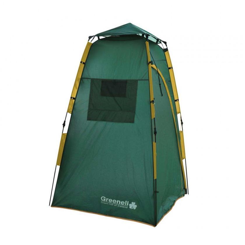 Палатка Greenell Приват V2 Green95281-303-00 Палатка Greenell Приват V2 Green95281-303-00Тент универсального использования, быстрой сборки и разборки Тент с полуавтоматическим каркасом. Не требует большой площадки для установки. Можно использоваться как полноценный душ, туалет и место для хранения. Два окошка с сеткой. Крепление для переносного душа. Два входа. Перекладина для поло- тенца. Проклеенные швы. Облегченная регулировка оттяжек со световозвращающей нитью. Цвет: Зеленый. Сезон: лето.