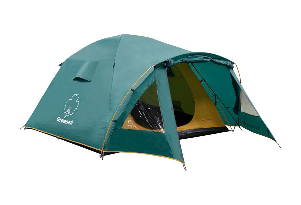 Палатка Greenell Лимерик плюс 3 Green25443-303-00 Палатка Greenell Лимерик плюс 3 Green25443-303-00Палатка Greenell Лимерик плюс 3 обеспечивает большой комфорт при минимальном весе. Имеет два входа и два тамбура. Вентиляционные окна с сеткой и клапаном на молнии. Можно устанавливать без тента. Повышенный комфорт засчет заданного угла дуг. Характеристики: Вместимость: 3 человека. Размер палатки в разложенном виде (ДхШхВ): 365 см х 215 см х 135 см. Наружный тент: Poly Taffeta 190T PU 3000 мм. Материал дна: Tarpauling. Материал палатки: Polyester 190T дышащий. Каркас: дуги из фибергласса диаметром 8,5 мм. Вес: 5200 г. Размер в сложенном виде: 78 см х 18 см х 18 см. Изготовитель: Китай. Артикул: 25443-303-00.