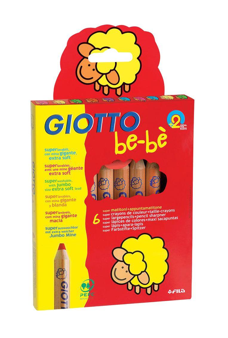   Giotto Bebe Super Largepencils, c , 6  - GIOTTO466400    Glotto Bebe Super Largepencils ,    .     6      .     .         .     ,  .    ,       .     .      !  : 6 , .   Glotto Bebe Super Largepencils ,    .     6      .     .         .     ,  .    , ...