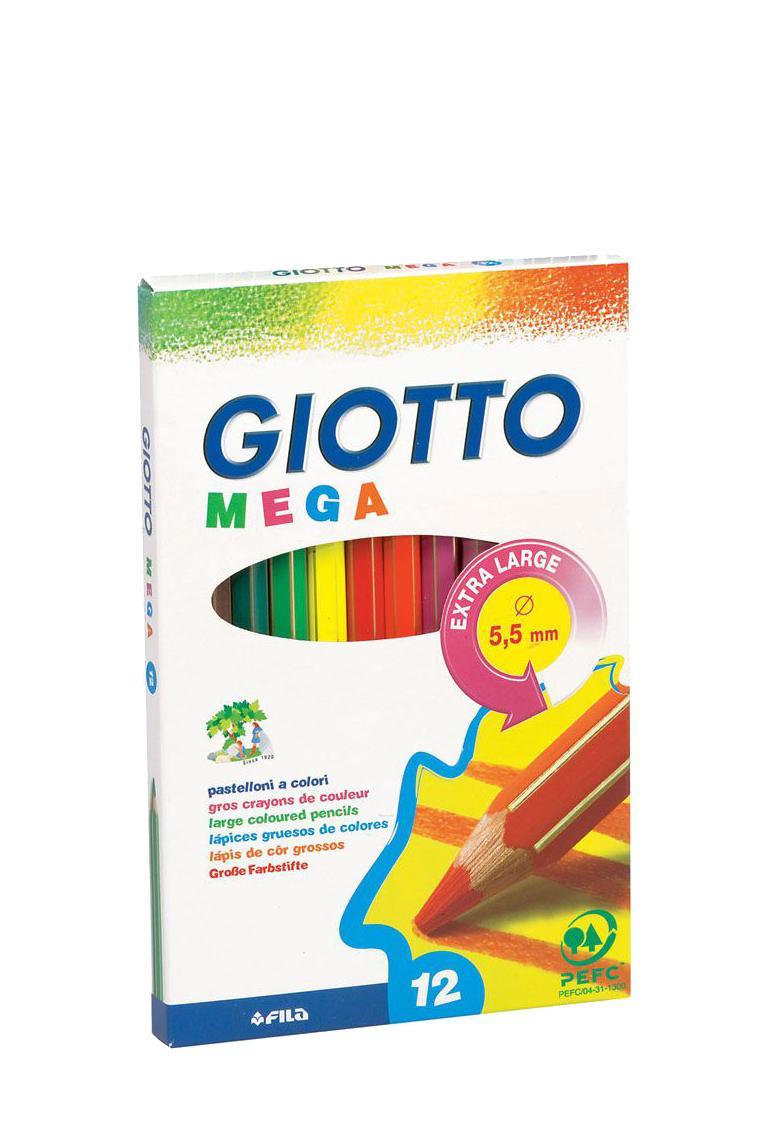 Цветные карандаши Giotto Mega, 12 цветов225600 Цветные карандаши Giotto Mega, 12 цветов225600От производителя Цветные карандаши Glotto Mega непременно, понравятся вашему юному художнику. Набор включает в себя 12 ярких насыщенных цветных карандаша утолщенной гексагональной формы. Золотое нанесение на гранях карандаша - отличительная черта всей линейки. Идеально подходят для школы. Карандаши изготовлены из сертифицированного дерева, экологически чистые, имеют прочный неломающийся грифель, не требующий сильного нажатия и легко затачиваются. Порадуйте своего ребенка таким восхитительным подарком! Цветные карандаши Glotto Mega непременно, понравятся вашему юному художнику. Набор включает в себя 12 ярких насыщенных цветных карандаша утолщенной гексагональной формы. Золотое нанесение на гранях карандаша - отличительная черта всей линейки. Идеально подходят для школы. Карандаши изготовлены из сертифицированного дерева, экологически чистые, имеют прочный неломающийся грифель, не требующий сильного нажатия и легко затачиваются. Порадуйте своего ребенка...