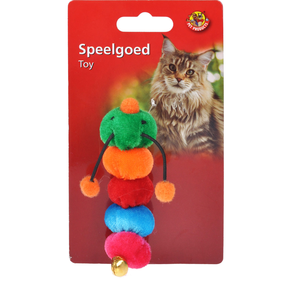 Игрушка для кошек I.P.T.S. Гусеница37608/440502 Игрушка для кошек I.P.T.S. Гусеница37608/440502Забавная игрушка для кошек I.P.T.S. Гусеница состоит из цветных сегментов. Игрушка изготовлена из мягкого плюша. Предназначена для активных игр с кошкой. Такая игрушка привлечет внимание вашего любимца и не оставит его равнодушным. Длина: 9,5 см.