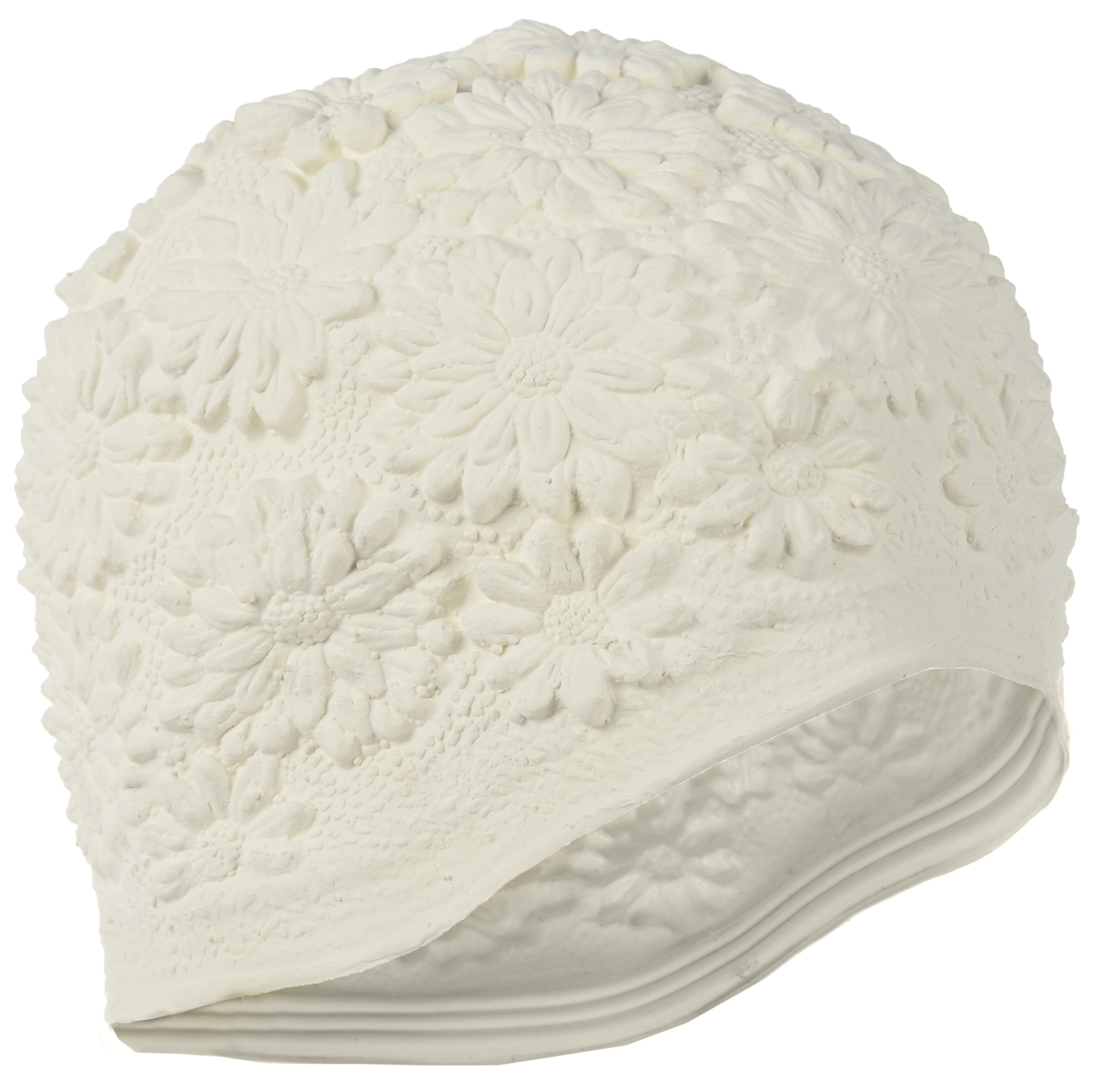 Шапочка для плавания MadWave Hawaii Chrysanthemum, женская, цвет: белыйM0517 02 0 02W Шапочка для плавания MadWave Hawaii Chrysanthemum, женская, цвет: белыйM0517 02 0 02WЛатексная шапочка для плавания MadWave Hawaii Chrysanthemum декорирована цветочным рельефом. Имеет превосходную эластичность и высокий уровень комфорта. Высококачественный материал обеспечивает долгий срок службы. Пузырьковая поверхность уменьшает площадь соприкосновения с волосами. Обхват головы: 53 см.