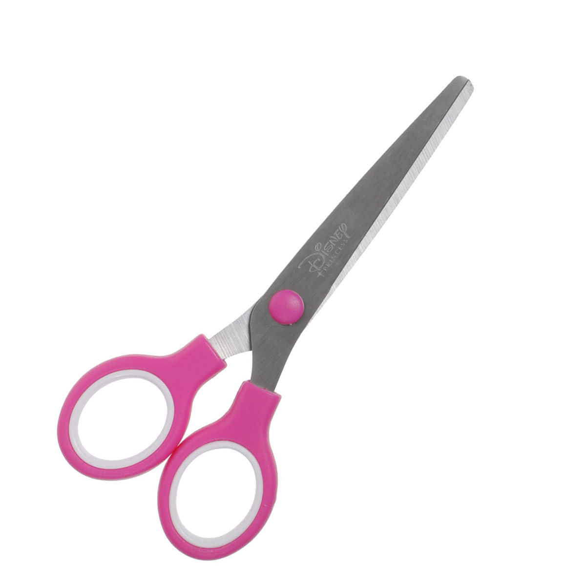Ножницы канцелярские Princess, 15 смPRBB-US1-SC15-BL1 Ножницы канцелярские Princess, 15 смPRBB-US1-SC15-BL1Ножницы Princess с безопасными закругленными концами лезвий идеально подойдут для резки всех обычных материалов - бумаги, картона, ткани и др. Прочность и качественная заточка обеспечивают эффективную работу лезвий по всей длине. Эргономично разработанные ручки очень удобны для захвата. Стальные лезвия плотно прилегают друг к другу. На лезвии имеется гравировка в виде надписи Disney Princess.