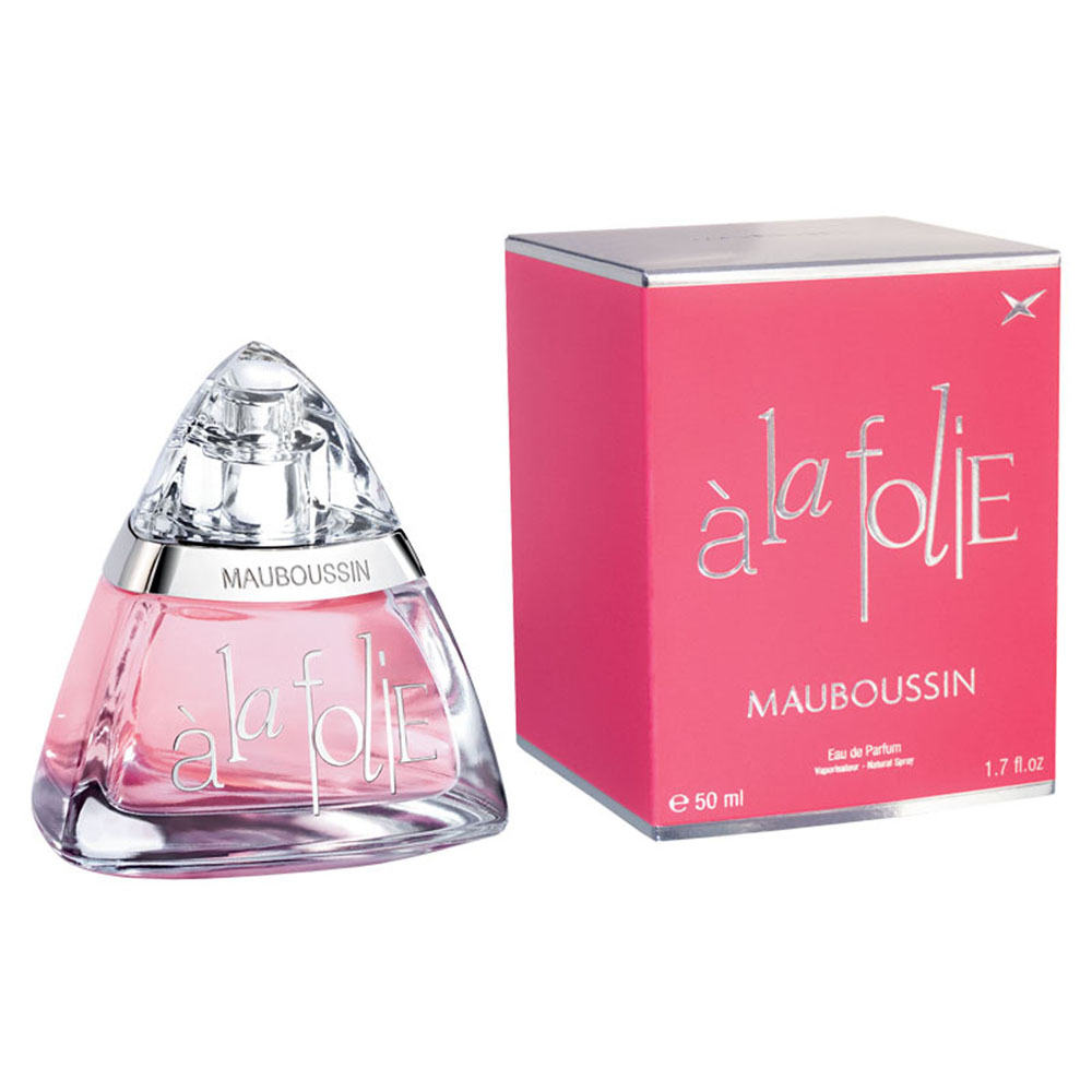 Mauboussin Парфюмерная вода A La Folie, женская, 50 млMBCAT050 Mauboussin Парфюмерная вода A La Folie, женская, 50 млMBCAT050Новый аромат от Mauboussin “A La Folie” - ода радости, хорошего настроения и позитивных эмоций. “A la folie” - история о любви к самой себе. Классификация аромата : цветочный, фруктовый, свежий. Пирамида аромата : Верхние ноты: лимон, аккорд малины с шампанским. Ноты сердца: жасмин, красное яблоко, роза. Ноты шлейфа: амбра, карамель, ваниль. Ключевые слова Яркий, легкий, свежий! Самый популярный вид парфюмерной продукции на сегодняшний день - парфюмерная вода. Это объясняется оптимальным балансом цены и качества - с одной стороны, достаточно высокая концентрация экстракта (10-20% при 90% спирте), с другой - более доступная, по сравнению с духами, цена. У многих фирм парфюмерная вода - самый высокий по концентрации экстракта вид товара, т.к. далеко не все производители считают нужным (или возможным) выпускать свои ароматы в виде духов. Как...