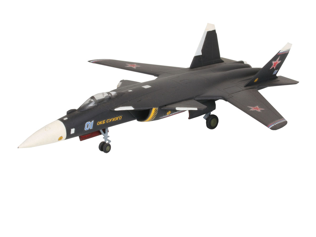 Сборная модель Revell Самолет Suchoj S-37 Berkut4000 Сборная модель Revell Самолет Suchoj S-37 Berkut4000С помощью сборной модели Revell Самолет Suchoj S-37 Berkut вы и ваш ребенок сможете собрать уменьшенную копию одноименного истребителя. Набор включает в себя 35 пластиковых элементов для сборки. Самолет Су-47 (C-37) Беркут - проект российского перспективного палубного истребителя, разработанный в ОКБ им. Сухого. Истребитель имеет крыло обратной стреловидности, в конструкции планера широко используются композитные материалы. Главный конструктор - Михаил Асланович Погосян. Также в наборе схематичная инструкция по сборке. Процесс сборки развивает интеллектуальные и инструментальные способности, воображение и конструктивное мышление, а также прививает практические навыки работы со схемами и чертежами. Уровень сложности: 3. УВАЖАЕМЫЕ КЛИЕНТЫ! Обращаем ваше внимание на тот факт, что элементы для сборки не покрашены. Клей и краски в комплект не входят.
