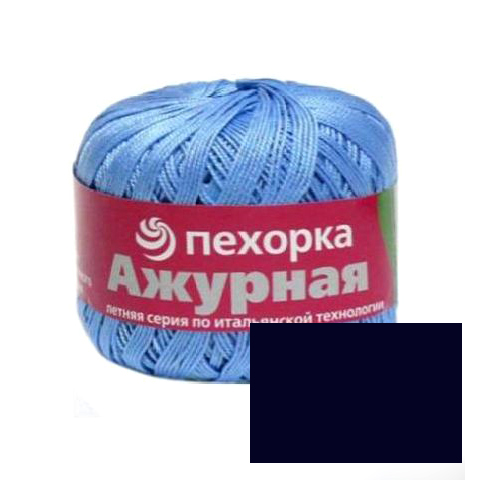 Пряжа для вязания Пехорка Ажурная, цвет: темно-синий (04), 280 м, 50 г, 10 шт360066_04_04-Т.Синий Пряжа для вязания Пехорка Ажурная, цвет: темно-синий (04), 280 м, 50 г, 10 шт360066_04_04-Т.СинийДлина нити Пехорка Ажурная позволяет использовать эту пряжу при вязании как спицами и крючком, так и на трикотажных машинах. Выработана по итальянской технологии. Изготовлена из 100% мерсеризованного хлопка. Гигиенична, гигроскопична, яркие насыщенные тона. Рекомендуется для вязания на крючке №9-10. Толщина нити: 0,5 мм. Состав: 100% мерсеризованный хлопок.