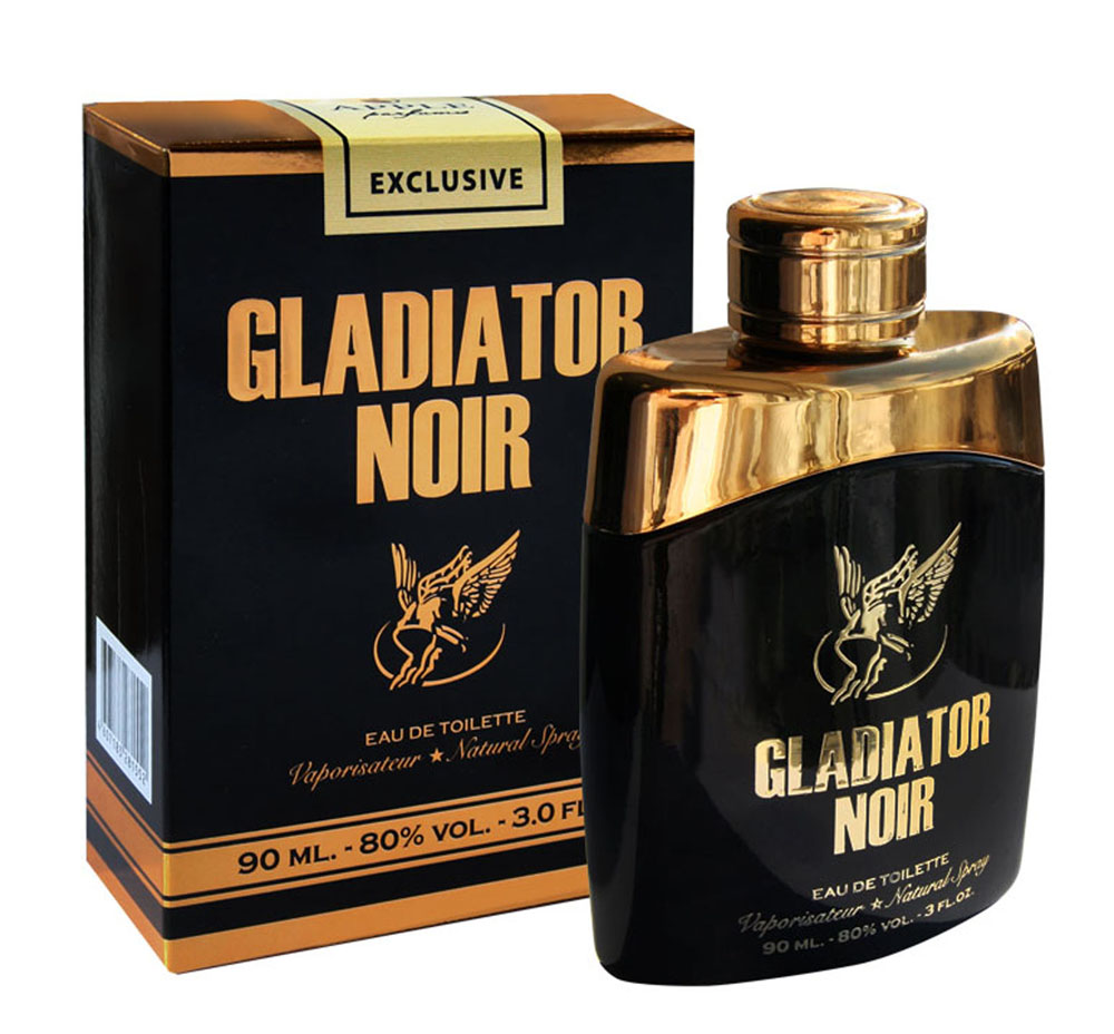 Apple Parfums Туалетная вода Gladiator Noir, мужская, 90 мл41698 Apple Parfums Туалетная вода Gladiator Noir, мужская, 90 мл41698Аромат Gladiator Noir от Apple Parfums можно носить и в дневное время, но больше он подходит в качестве вечернего аромата для ночного клуба. Лучше всего раскрывается холодной осенью и зимой. Основные ноты: грейпфрут, мята, мандарин, роза, корица, специи, кожа, амбра, пачули. Ключевые слова Чувственный, пряный! Туалетная вода - один из самых популярных видов парфюмерной продукции. Туалетная вода содержит 4-10% парфюмерного экстракта. Главные достоинства данного типа продукции заключаются в доступной цене, разнообразии форматов (как правило, 30, 50, 75, 100 мл), удобстве использования (чаще всего - спрей). Идеальна для дневного использования. Товар сертифицирован.