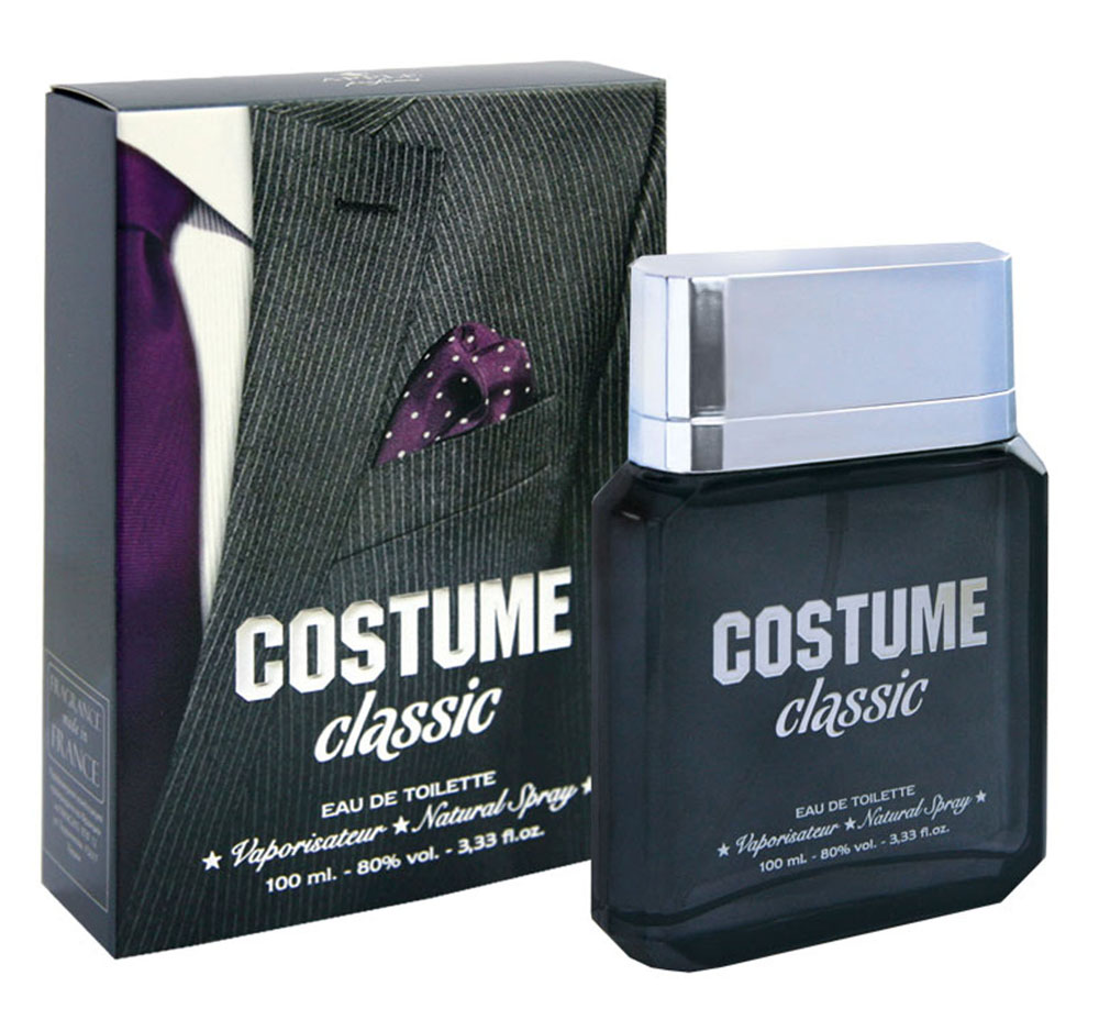 Apple Parfums Туалетная вода Costume Classic, мужская, 100 мл42305 Apple Parfums Туалетная вода Costume Classic, мужская, 100 мл42305Аромат Costume Classic от Apple Parfums предназначен для зимы и осени, для дневного времени. Сладковатый, довольно громкий парфюм подойдет молодым мужчинам. Сочетается как с деловыми костюмами, так и с менее формальной одеждой. Аромат посвящен ярким, творческим личностям, которые находят вдохновение во всем, что их окружает. Все, что они делают, они делают с любовью и страстью, вкладывая в свою работу часть души и сердца. Основные ноты: лаванда, бергамот, ананас, герань, яблоко, роза, мох. Ключевые слова Яркий, эмоциональный! Туалетная вода - один из самых популярных видов парфюмерной продукции. Туалетная вода содержит 4-10% парфюмерного экстракта. Главные достоинства данного типа продукции заключаются в доступной цене, разнообразии форматов (как правило, 30, 50, 75, 100 мл), удобстве использования (чаще всего - спрей). Идеальна для дневного использования. Товар сертифицирован.