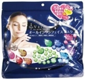 Alovivi Маска для лица BeVeil, комплексная, универсальная, 45 шт610010 Alovivi Маска для лица BeVeil, комплексная, универсальная, 45 шт610010Японская маска для комплексного ухода за лицом имеет уникальный состав из 58 «ингредиентов красоты». С возрастом способность кожи удерживать влагу снижается, что постепенно ведет к появлению признаков старения: снижению упругости кожи, ее вялости, нарушению текстуры. Вернуть коже молодость поможет новое косметическое средство с высоким содержанием самых известных «ингредиентов красоты». Ухаживать за кожей стало легко. Комплексная маска-уход вместо трех косметических средств: увлажняющий лосьон, молочко и эссенцию. После умывания нанесите маску - уход за лицом закончен. Выгодно также с точки зрения стоимости косметических процедур. Товар сертифицирован.