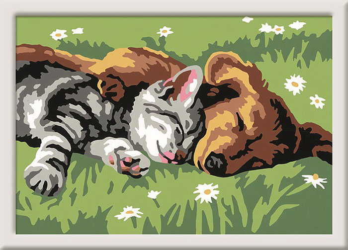 Ravensburger Раскрашивание по номерам Сладкий сон27854 Ravensburger Раскрашивание по номерам Сладкий сон27854Раскрашивание по номерам развивает творческие способности, художественный вкус, внимание и усидчивость. Увлекательные занятия живописью с набором Сладкий сон от Ravensburger никого не оставят равнодушным. Картина раскрашивается без смешивания красок. Все необходимые цвета красок есть в комплекте. Просто закрашивайте участки красками с соответствующим номером.