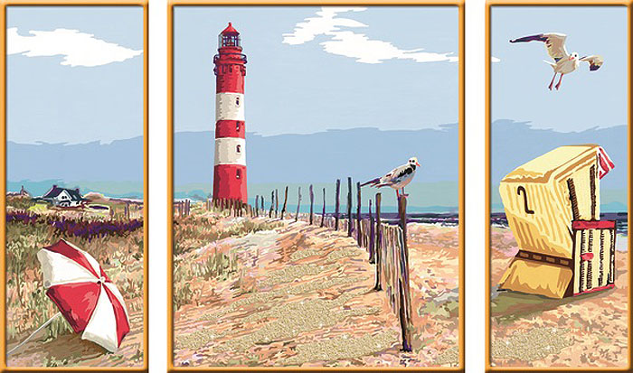 Ravensburger Раскрашивание по номерам Маяк28968 Ravensburger Раскрашивание по номерам Маяк28968Раскрашивание по номерам развивает творческие способности, художественный вкус, внимание и усидчивость. Увлекательные занятия живописью с набором Маяк от Ravensburger никого не оставят равнодушным, набор будет интересен как детям, так и взрослым. Готовую картину можно использовать для оформления любого интерьера. Картина раскрашивается без смешивания красок. Все необходимые цвета красок есть в комплекте. Просто закрашивайте участки красками с соответствующим номером.