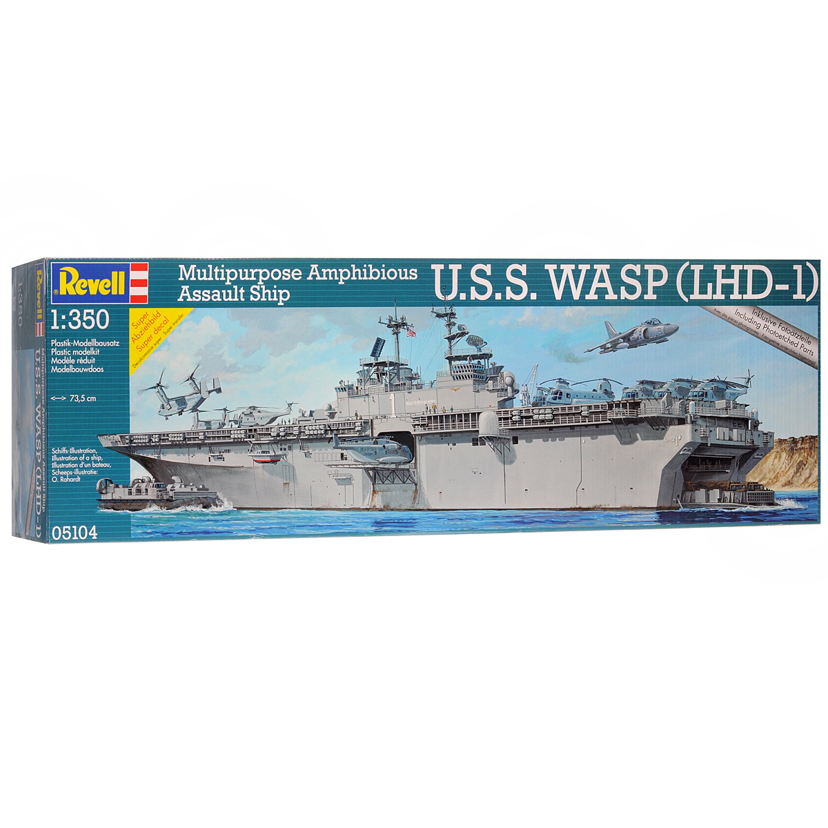 ������� ������ Revell ������� U.S.S. Wasp - Revell05104������� ������ Revell ������� U.S.S. Wasp ������� ��� � ������ ������� ��������� ������������� ������� �� ������ �����. ����� �������� � ���� 1349 ����������� ���������, �� ������� ����� ������� ����������� ����������� ����� ������������ �������. ������������� ��������� ������� ���� Wasp - ����� �������� ��� ���, ���������������� ��� ������� ���������� �����. ������� ���� ����� �������� ����������� ��������� ������ ���� � ����. ������������� ��������� ������� ���� Wasp ���� ����������� �� ������ ������������ ��� ��� ��� ������ 7 ��������� �������� ���� �������� � ���������� ����� �� 5 ������������� �������� ���� ������. ������� ����� ������ ���� ������� ���������� ��� ����������� ��������������� ����� � ������� �� ��������������� ��������� ��������� ����������������� ��������������� ��������� ������� ������ (����� 1900 �������), ���������� ������ ������� � �������� ��� ����������� ��������� ������ ���������� ��������� � ������������ �������. ����� � ������...