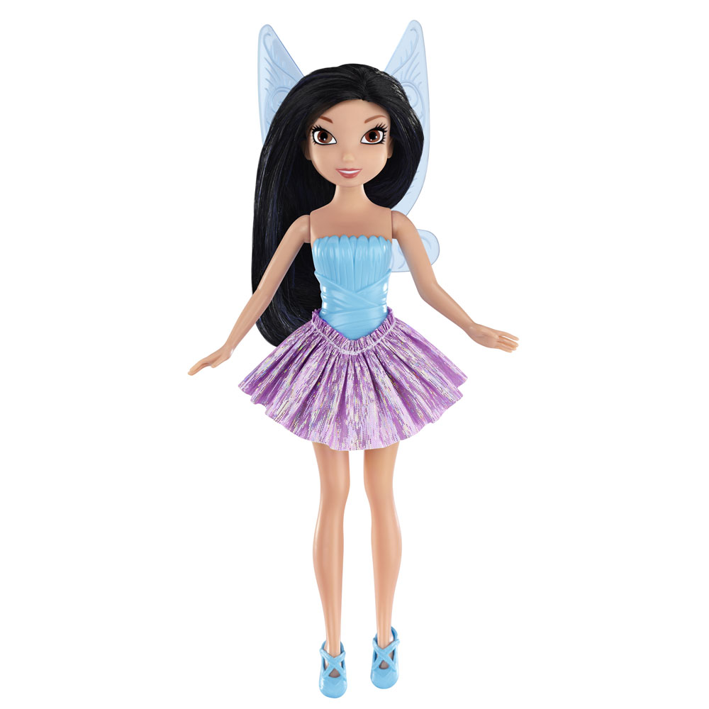 Кукла Disney Fairies Sparkle Ballet Silvermist, 23 см688500 Кукла Disney Fairies Sparkle Ballet Silvermist, 23 см688500Кукла Disney Fairies Sparkle Ballet Silvermist поможет вашей малышке окунуться в сказочный мир. Куколка выполнена в виде феечки Сильвермист из мультфильма Феи. Фея одета в красивый наряд балерины - пышная сверкающая пачка, изящный купальник и красивые балетки. Вашей дочурке непременно понравится расчесывать и заплетать густые черные волосы феи. За спиной у Сильвермист - полупрозрачные голубые крылышки. Ручки, ножки и голова куколки подвижны. Ваша малышка с удовольствием будет играть с этой куколкой, проигрывая сюжеты из мультфильма или придумывая различные истории.