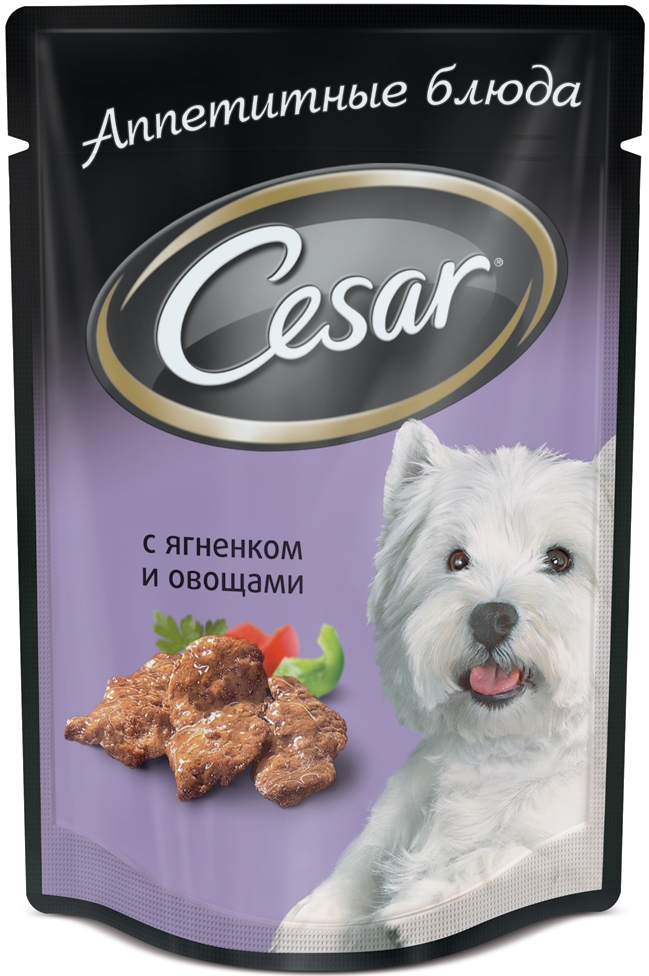Консервы Cesar, для взрослых собак, с ягненком и овощами, 100 г48813 Консервы Cesar, для взрослых собак, с ягненком и овощами, 100 г48813Консервы Cesar - это полнорационный консервированный корм для взрослых собак всех пород. Нежнейшие кусочки мяса, дополненные свежими овощами - идеальное блюдо для любой собаки. Консервы приготовлены исключительно из натурального сырья. Не содержат искусственных красителей, консервантов и усилителей вкуса. Состав: мясо и субпродукты минимум 40% (в том числе ягненок минимум 4%), овощи (минимум 4%), злаки, клетчатка, витамины, минеральные вещества. Пищевая ценность в 100 г: белки - 9 г, жир - 4,5 г, зола - 2 г, клетчатка - 0,5 г, влага - 80 г, витамин А - не менее 150 МЕ, витамин Е - не менее 1,2 мг. Энергетическая ценность в 100 г: 85 ккал. Товар сертифицирован. Уважаемые клиенты! Обращаем ваше внимание на возможные изменения в дизайне упаковки. Качественные характеристики товара остаются неизменными. Поставка осуществляется в зависимости от наличия на складе.