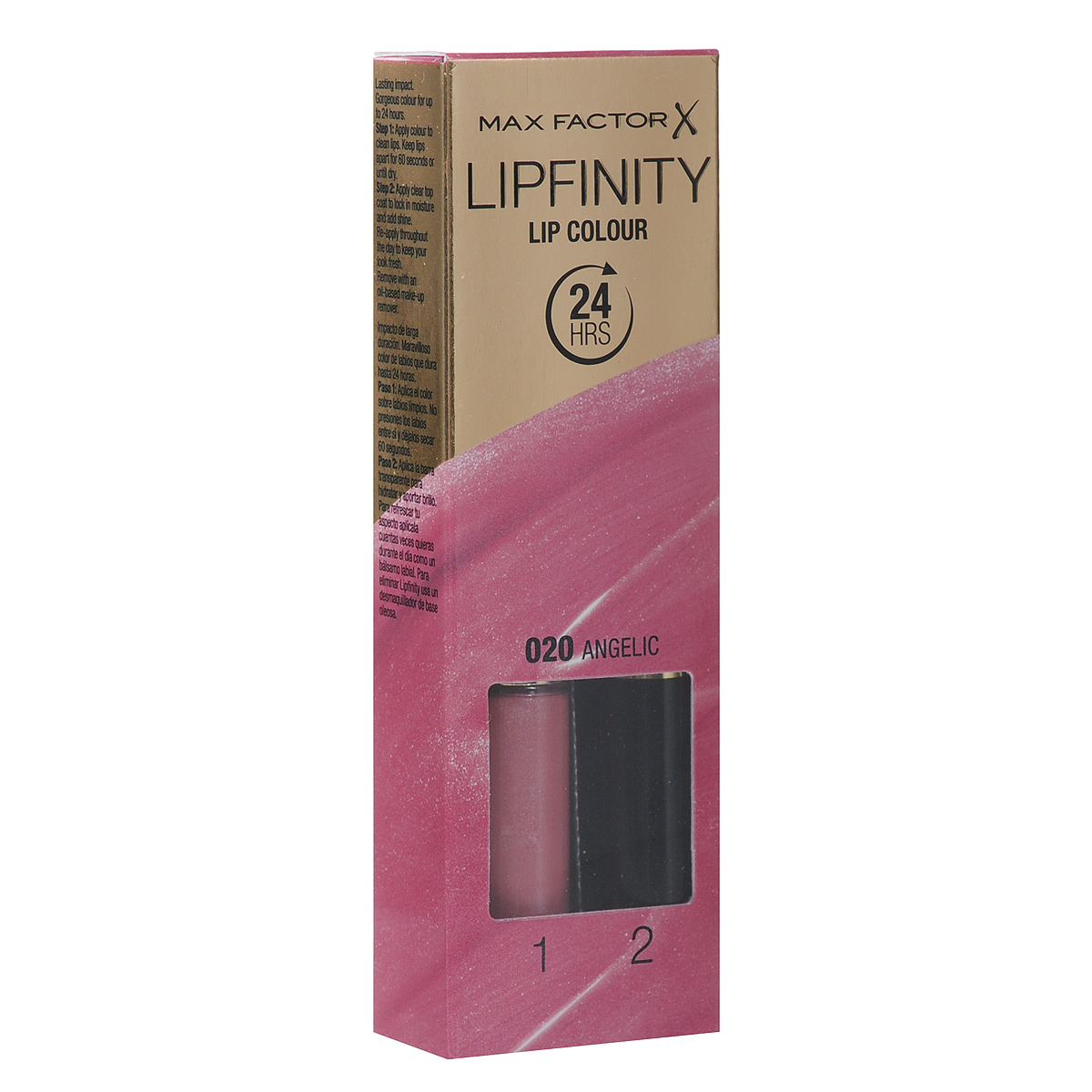 Max Factor Стойкая губная помада и увлажняющий блеск Lipfinity, тон №020 Angelic81435684 Max Factor Стойкая губная помада и увлажняющий блеск Lipfinity, тон №020 Angelic81435684Жидкая помада Lipfinity обеспечивает насыщенный цвет и оставляет ощущение мягкости на весь день. Новый аппликатор распределяет помаду ровным и тонким слоем. Формула базового покрытия сочетает в себе цвет, который буквально липнет к губам, и силиконовый компонент. Результат: стойкий цвет, который держится до 24 часов и сохраняет губы увлажненными и мягкими. Товар сертифицирован.