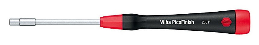 Отвертка PicoFinish торцевая головка SW5/32x60 Wiha 0056200562 Отвертка PicoFinish торцевая головка SW5/32x60 Wiha 0056200562Отвертка с торцевой головкой Wiha PicoFinish с шестигранником. Рукоятка с крутящимся колпачком и зоной быстрого кручения. Жало выполнено из хромованадиевой стали полной закалки с матовым хромированием. Рукоятка Wiha PicoFinish для мгновенного закручивания. Инструмент отлично подходит для всех точных и филигранных работ с электроникой и точной механикой. Общая длина отвертки: 16 см. Длина жала: 6 см. Размер ручки: 10 см х 1,5 см х 1,5 см.