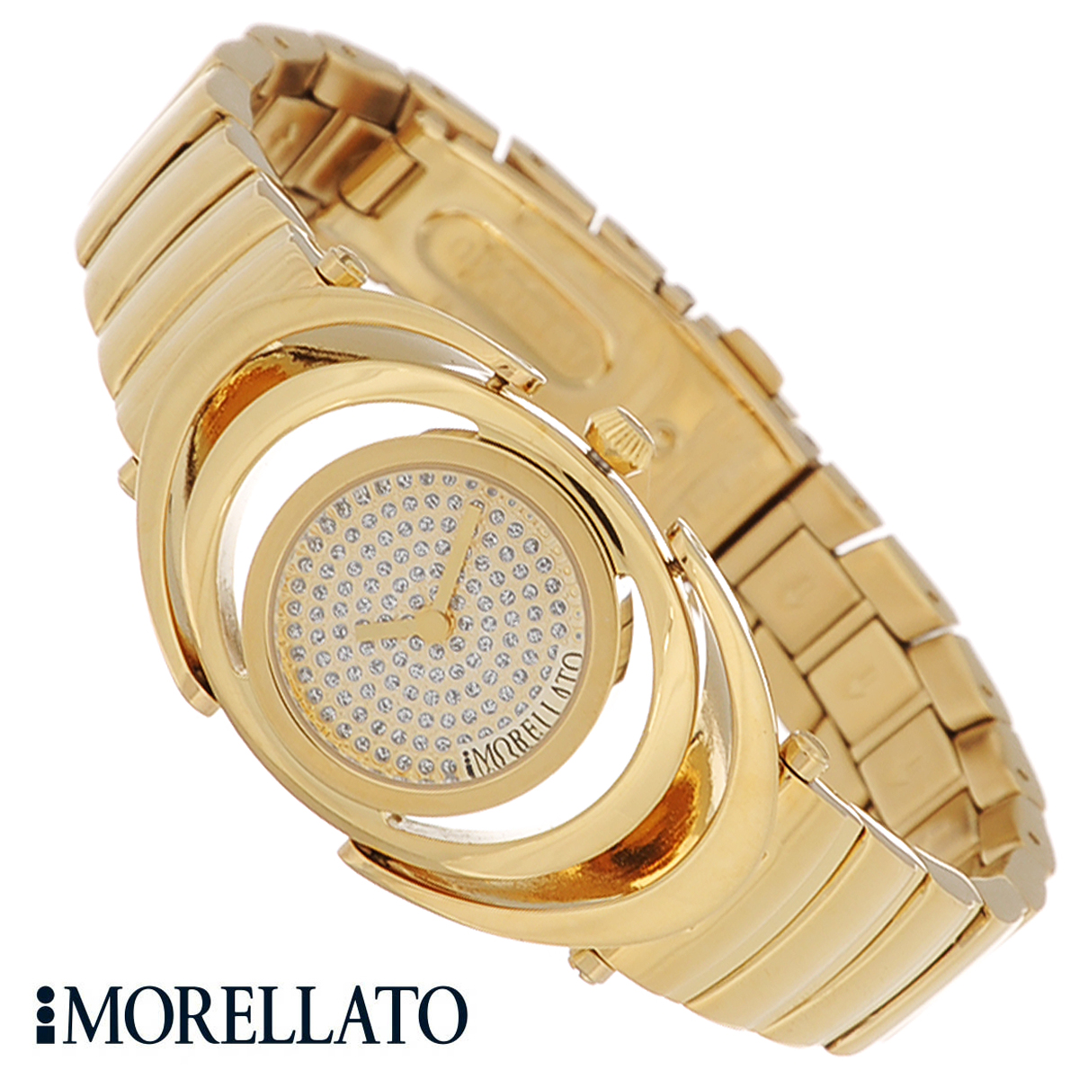 Часы женские наручные Morellato, цвет: золотой. R0153106503R0153106503 Часы женские наручные Morellato, цвет: золотой. R0153106503R0153106503Наручные женские часы Morellato оснащены кварцевым механизмом. Корпус выполнен из высококачественной нержавеющей стали с PVD-покрытием. Циферблат защищен минеральным стеклом и оформлен кристаллами. Часы имеют две стрелки - часовую и минутную. Браслет часов выполнен из нержавеющей стали с PVD-покрытием и оснащен раскладывающейся застежкой-клипсой. Часы укомплектованы паспортом с подробной инструкцией. Часы Morellato отличаются уникальным, но в то же время простым и лаконичным стилем. Характеристики: Диаметр циферблата: 1,9 см. Размер корпуса: 2,6 см х 4,8 см х 0,6 см. Длина браслета (с корпусом): 24,5 см. Ширина браслета: 1,5 см.