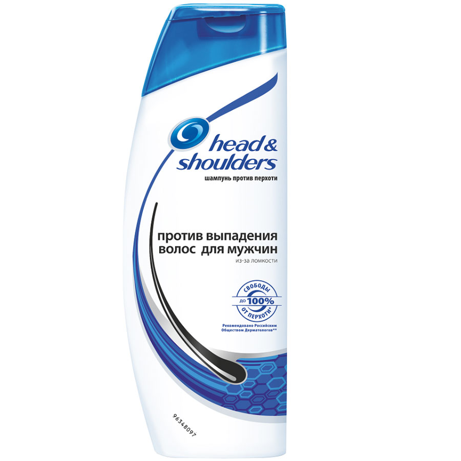 Шампунь против перхоти Head & Shoulders Против выпадения волос для мужчин, 600 млHS-81434465 Шампунь против перхоти Head & Shoulders Против выпадения волос для мужчин, 600 млHS-81434465До 100% свободы от перхоти!* Формула ActiZinc не только эффективно помогает устранить перхоть до 100%*, но также уменьшает выпадение волос из-за ломкости. С ароматом для мужчин. Мягкая, рН-сбалансированная формула подходит для ежедневного использования. *видимой перхоти при регулярном применении Товар сертифицирован.