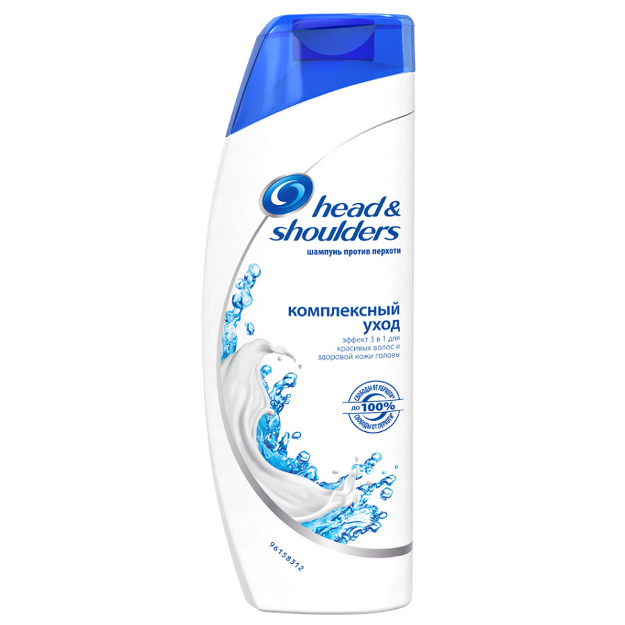 Шампунь против перхоти Head & Shoulders Комплексный уход, 400 млHS-81425963 Шампунь против перхоти Head & Shoulders Комплексный уход, 400 млHS-81425963До 100% свободы от перхоти!* Формула комплексного ухода эффективно сочетает глубокое очищение, защиту от перхоти от Head & Shoulders и оптимальное кондиционирование - все в одном флаконе. *видимой перхоти при регулярном применении Товар сертифицирован.