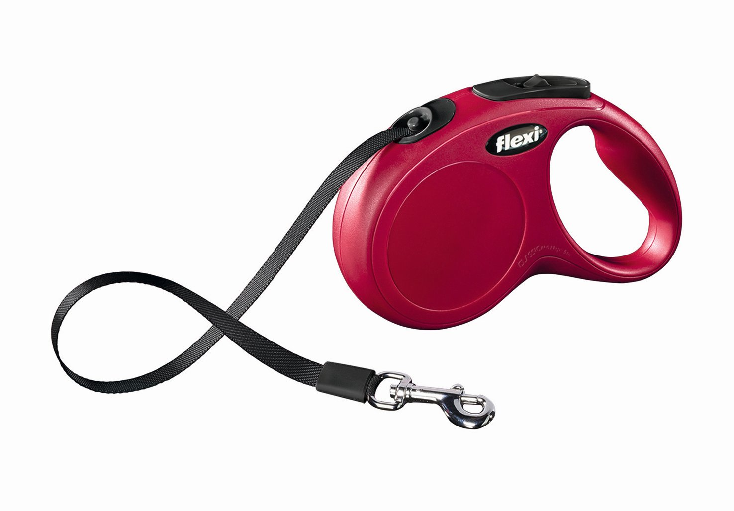 Поводок-рулетка Flexi Classic Compact S для собак до 15 кг, цвет: красный, 5 м023204 Поводок-рулетка Flexi Classic Compact S для собак до 15 кг, цвет: красный, 5 м023204Поводок-рулетка Flexi Classic Compact S изготовлен из пластика и нейлона. Подходит для собак весом до 15 кг. Ленточный поводок обеспечивает каждой собаке свободу движения, что идет на пользу здоровью и радует вашего четвероногого друга. Рулетка очень проста в использовании. Она оснащена кнопками кратковременной и постоянной фиксации. Ее можно оснастить мультибоксом для лакомств или пакетиков для сбора фекалий, LED подсветкой корпуса, своркой или ремнем с LED подсветкой. Поводок имеет прочный корпус, хромированную застежку и светоотражающие элементы. Длина поводка: 5 м. Максимальная нагрузка: 15 кг. Товар сертифицирован.