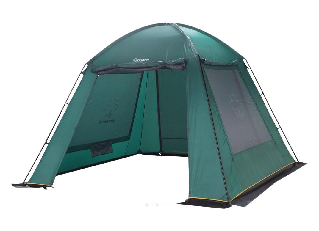 Тент Greenell Квадра, цвет: зеленый25623-303-00 Тент Greenell Квадра, цвет: зеленый25623-303-00Облегченный каркасный тент-беседка Greenell Квадра. Два входа с разных сторон. Стенки из антимоскитной сетки дублируются непромокаемой тканью. Особенности конструкции: Проклеенные швы Ветрозащитная юбка Противомоскитная сетка Петли для фонаря Карманы Характеристики: Размер палатки в разложенном виде (ДхШхВ): 300 см х 300 см х 225 см. Наружный тент: Poly Taffeta 190T PU 3000 мм. Каркас: дуги из фибергласса диаметром 9,5 мм, дуги из стали диаметром 19 мм. Вес: 9600 г. Размер в сложенном виде: 69 см х 22 см х 22 см. Изготовитель: Китай. Артикул: 25623-303-00.