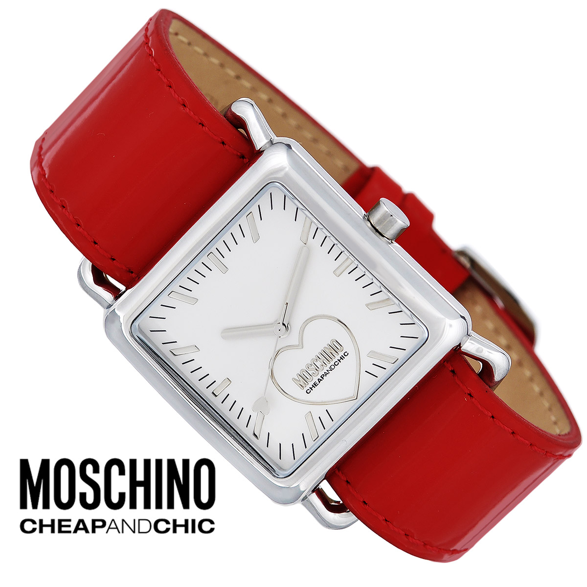 Часы женские наручные Moschino, цвет: серебристый, красный. MW0367MW0367 Часы женские наручные Moschino, цвет: серебристый, красный. MW0367MW0367Наручные часы от известного итальянского бренда Moschino - это не только стильный и функциональный аксессуар, но и современные технологи, сочетающиеся с экстравагантным дизайном и индивидуальностью. Часы Moschino оснащены кварцевым механизмом. Корпус выполнен из высококачественной нержавеющей стали. Циферблат оформлен сердцем с названием бренда и защищен минеральным стеклом. Часы имеют три стрелки - часовую, минутную и секундную. Часы можно носить как на шелковом фирменном платке, так и на ремешке из натуральной лаковой кожи. Платок также можно использовать в качестве самостоятельного аксессуара на шее или украсить им сумочку. Часы упакованы в фирменную металлическую коробку с логотипом бренда. Часы Moschino благодаря своему уникальному дизайну отличаются от часов других марок своеобразными циферблатами, функциональностью, а также набором уникальных технических свойств. Каждой модели присуща легкая экстравагантность, самобытность и, безусловно,...