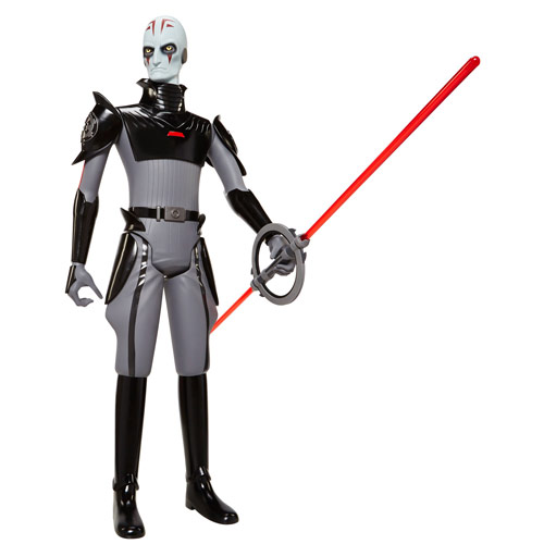 Фигура коллекционная Jakks Pacific Star Wars: Инквизитор, 79 см78236 Фигура коллекционная Jakks Pacific Star Wars: Инквизитор, 79 см78236Коллекционная фигура Инквизитор выполнена из пластика в виде популярного героя киноэпопеи Звёздные войны. У фигурки подвижные руки, ноги и голова (всего 7 точек артикуляции). Такая фигурка непременно понравится поклоннику Звездных войн и станет замечательным украшением любой коллекции.