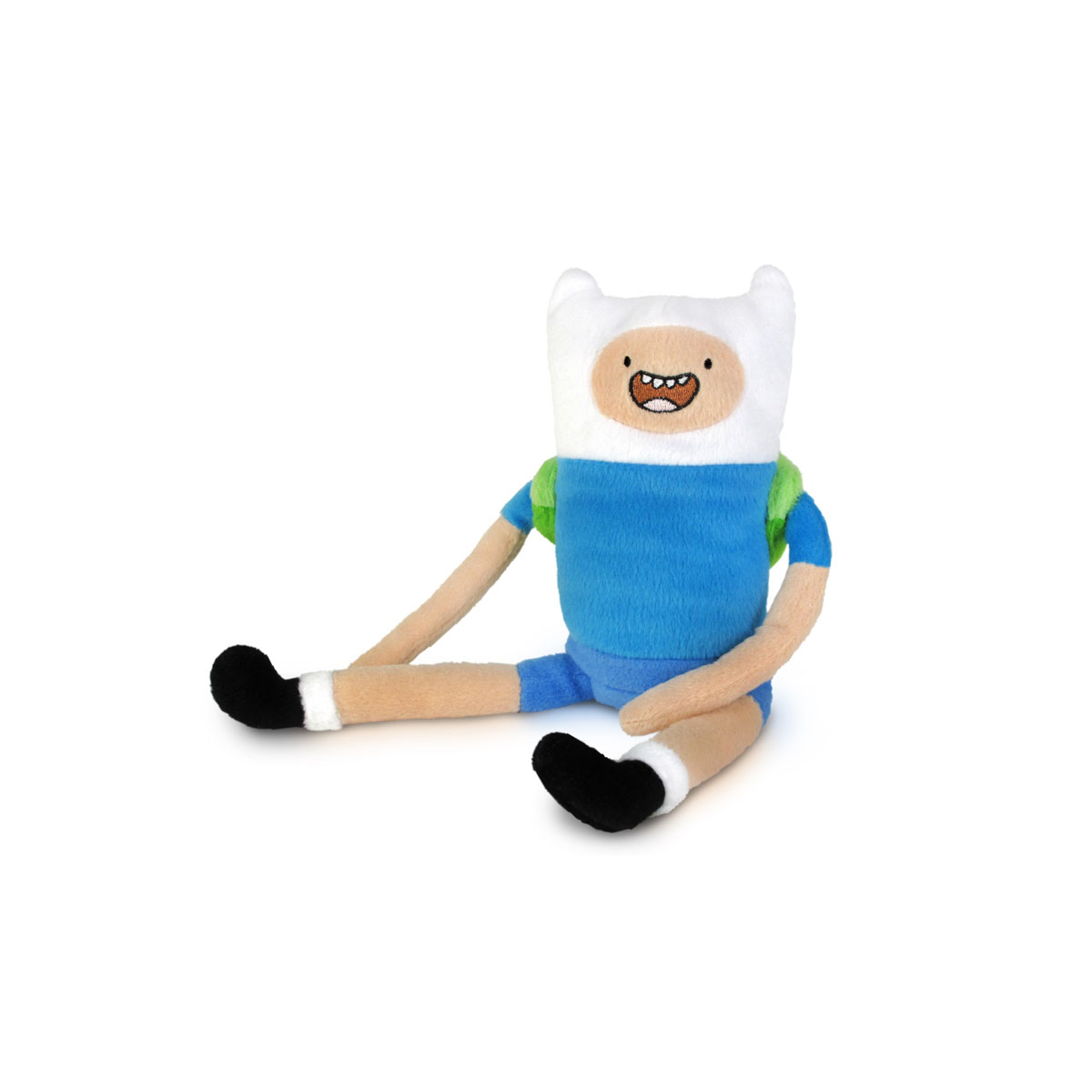 Мягкая игрушка Adventure Time Финн, 28 см14221 Мягкая игрушка Adventure Time Финн, 28 см14221Очаровательная мягкая игрушка Adventure Time Финн вызовет умиление и улыбку у каждого, кто ее увидит. Игрушка выполнена из мягкого плюша в виде Финна - одного из главных персонажей в мультсериале Время приключений. Финн - главный герой сериала, один из нескольких людей в Землях Ууу. Он был найден родителями Джейка в младенческом возрасте в лесу. Он носит голубую футболку, синие шорты, белые носки с черными ботинками и белую шлемовидную шапку. Из снаряжения берет с собой зеленый рюкзак. Финн считает себя героем, и из этого определения исходят все его поступки. Он добр и чувствителен, хотя с врагами может быть жестоким и злым. Финн любит драки, но не способен причинять вред невинным. Великолепное качество исполнения делают эту игрушку чудесным подарком к любому празднику.