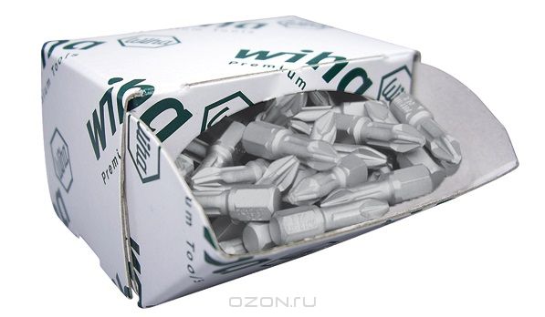 Биты 7929-405 7012 ZOT PZ2x25, 50 шт Wiha 2987929879 Биты 7929-405 7012 ZOT PZ2x25, 50 шт Wiha 2987929879Вязкотвердый 61-2 HRC бит ZOT Torsion особенно подходит для закручивания в металл и твердые материалы. Эластичная зона кручения компенсирует пики крутящего момента в конечной фазе закручивания. Очень высокая износостойкость за счет специальной термическо