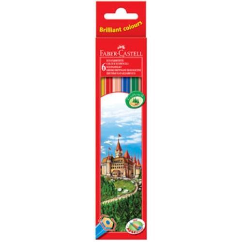Цветные карандаши ECO ЗАМОК, набор цветов, в картонной коробке, 6 шт.120106 Цветные карандаши ECO ЗАМОК, набор цветов, в картонной коробке, 6 шт.120106Вид карандаша: цветной. Материал: дерево.