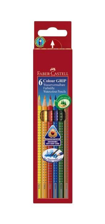 Цветные карандаши GRIP 2001, набор цветов, в картонной коробке, 6 шт.112406 Цветные карандаши GRIP 2001, набор цветов, в картонной коробке, 6 шт.112406Faber Castell GRIP 2001 112406 - цветные карандаши выполнены в эргономичной трехгранной форме, имеют яркие, насыщенные цвета. Важным преимуществом является то, что данные карандаши хорошо отстирываются с большинства тканей. Вид карандаша: цветной. Материал: дерево.