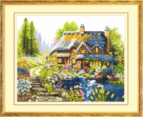 Набор для вышивания крестом Hobby & Pro Лето, 51 см х 40 см. S-0127705075 Набор для вышивания крестом Hobby & Pro Лето, 51 см х 40 см. S-0127705075Набор для вышивания Hobby & Pro Лето поможет вам создать свой личный шедевр - красивую картину, вышитую нитками мулине в технике счетный крест. Работа, выполненная своими руками, станет отличным подарком для друзей и близких! Набор содержит: - канва Aida14 белая без рисунка (5,5 клеток в см) - 40 см х 30 см, - нитки мулине Bestex - 50 цветов, - игла, - цветная схема, - инструкция на русском языке. Размер готовой работы: 51 см х 40 см (228 х 223 крестиков). УВАЖАЕМЫЕ ПОКУПАТЕЛИ! Обращаем ваше внимание на то, что рамка в комплект не входит, а служит для визуального восприятия товара.