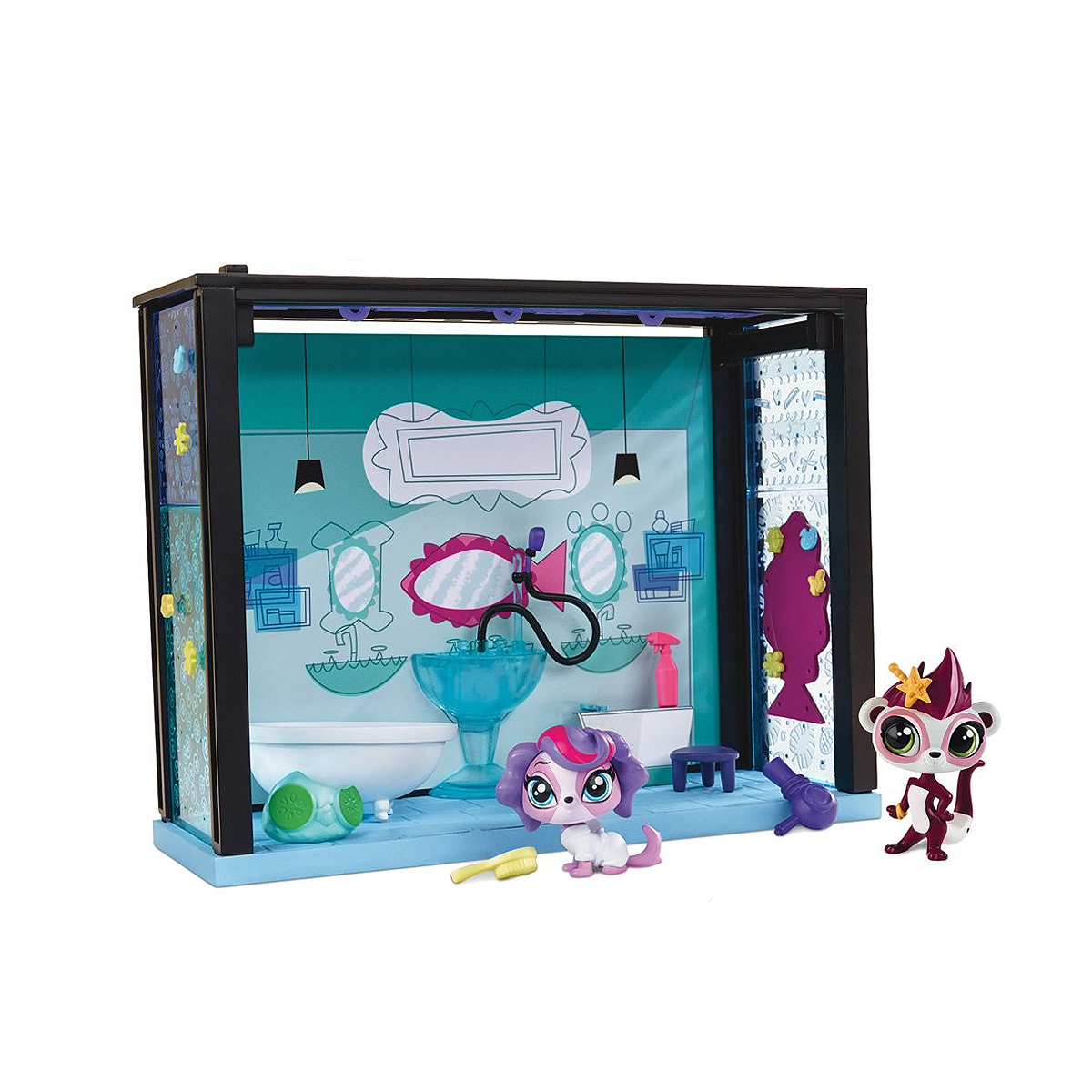 Littlest Pet Shop: Игровой мини-набор SpaA7641/F8542 Littlest Pet Shop: Игровой мини-набор SpaA7641/F8542Игровой мини-набор Littlest Pet Shop Spa не оставит равнодушной вашу малышку! В этой прекрасной спа-комнате Зоя Трент приводит себя в порядок. Набор включает в себя элементы для сборки спа-комнаты, фигурку симпатичного зверька Зои Трент с большими глазками и подвижной головкой, а также аксессуары для игры. Играя с этим набором, ваша малышка прекрасно проведет время. Порадуйте ее таким замечательным подарком! В комплект входит одна фигурка.