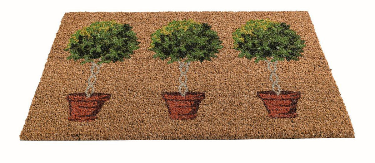 Коврик придверный Gardman Bay Tree, 45 см х 75 см82672 Коврик придверный Gardman Bay Tree, 45 см х 75 см82672Придверный коврик Gardman Bay Tree изготовлен из кокосового волокна с основой из ПВХ. Имеет жесткий ворс. Устойчив к любым погодным условиям. Отличается прочностью, износоустойчивостью и долгим сроком службы. Идеально подходит для создания уюта.