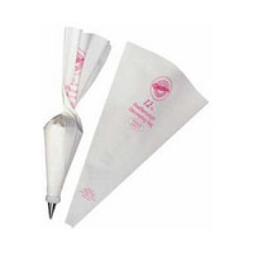Кондитерский мешок Wilton, многоразовый, цвет: белый, 20 смWLT-404-5087 Кондитерский мешок Wilton, многоразовый, цвет: белый, 20 смWLT-404-5087Высококачественный кондитерский мешок Wilton, выполненный из полиэстера, предназначен для декорирования выпечки. Если вы любите побаловать своих домашних вкусной и ароматной выпечкой по вашему оригинальному рецепту, украшенной воздушным кремом, то кондитерский мягкий, гибкий и прочный мешок Wilton как раз то, что вам нужно! С его помощью вы создадите необыкновенные украшения на торте, наполните трубочки кремом и многое другое. Можно мыть в посудомоечной машине.