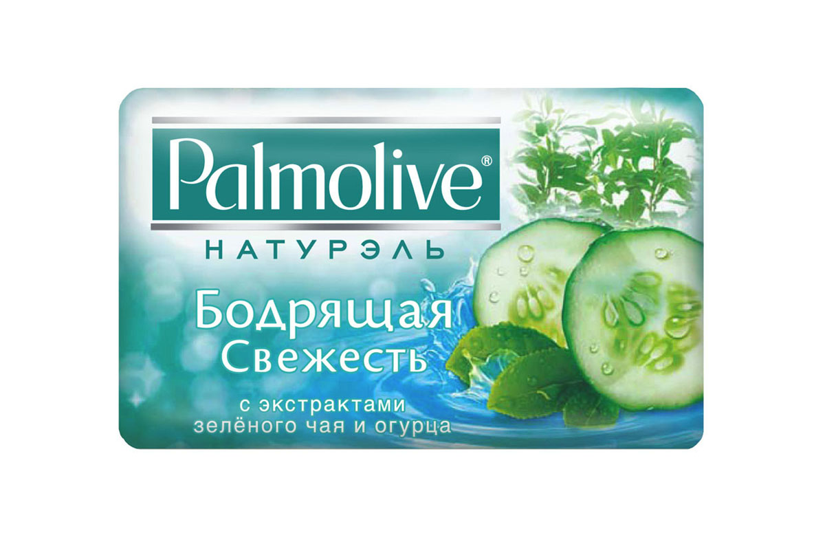 Palmolive Мыло туалетное Натурэль Бодрящая свежесть, с экстрактами зеленого чая и огурца, 90 гFTR22536 Palmolive Мыло туалетное Натурэль Бодрящая свежесть, с экстрактами зеленого чая и огурца, 90 гFTR22536Экстракт зеленого чая способствует укреплению клеток кожи. Экстракт огурца питает и очищает кожу. Товар сертифицирован.