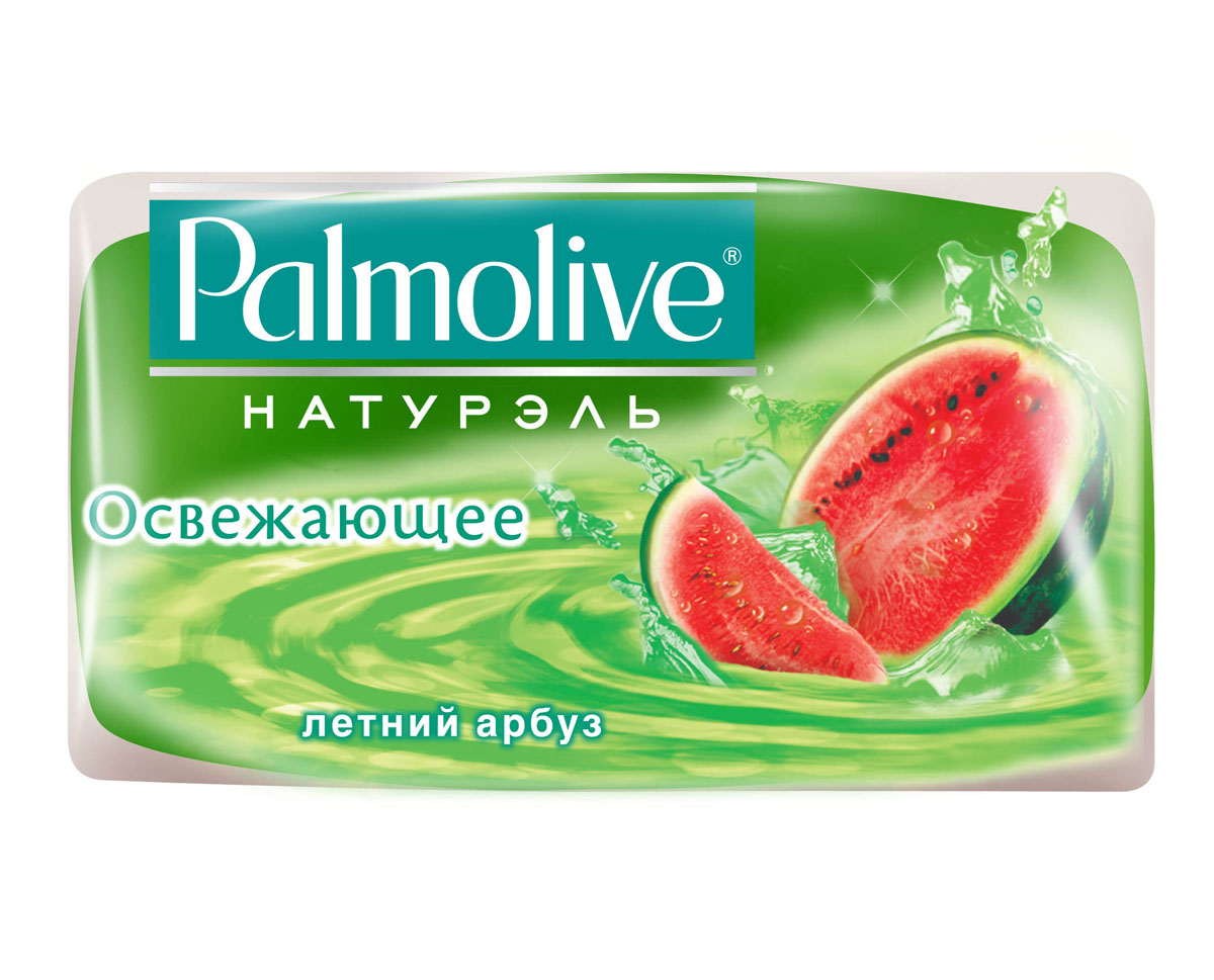 Palmolive Мыло туалетное Натурэль Летний Арбуз, 90 гFTR22542 Palmolive Мыло туалетное Натурэль Летний Арбуз, 90 гFTR22542Туалетное мыло Palmolive Натурэль Освежающее содержит увлажняющие компоненты и придает мягкость Вашей коже. Товар сертифицирован.