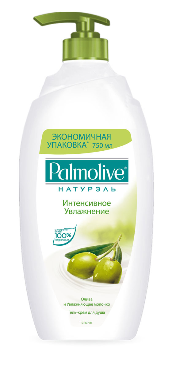 Гель-крем для душа Palmolive Интенсивное увлажнение, 750 млFTH07145 Гель-крем для душа Palmolive Интенсивное увлажнение, 750 млFTH07145Гель-крем для душа Palmolive Интенсивное увлажнение с экстрактом оливы и увлажняющим молочком способствует увлажнению кожи и дарит ей ощущение необыкновенной мягкости и шелковистости.