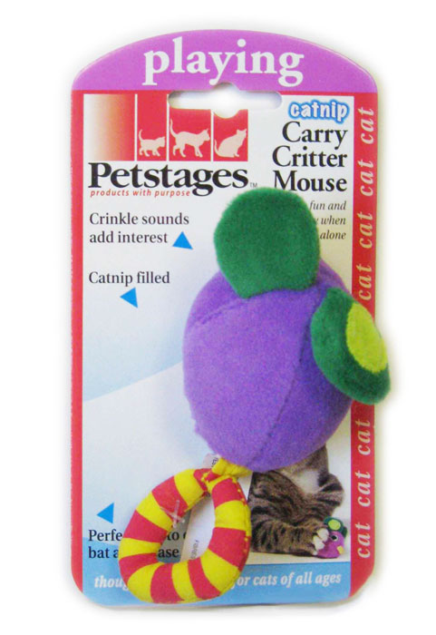 Игрушка для кошек Petstages Мышка368YEX Игрушка для кошек Petstages Мышка368YEXИгрушка для кошек Petstages Мышка не может не привлечь вашего питомца. Шуршащие звуки издаваемые игрушкой, поддерживают интерес к игре. Размер изделия: 11 см х 5 см х 4 см. Товар сертифицирован.