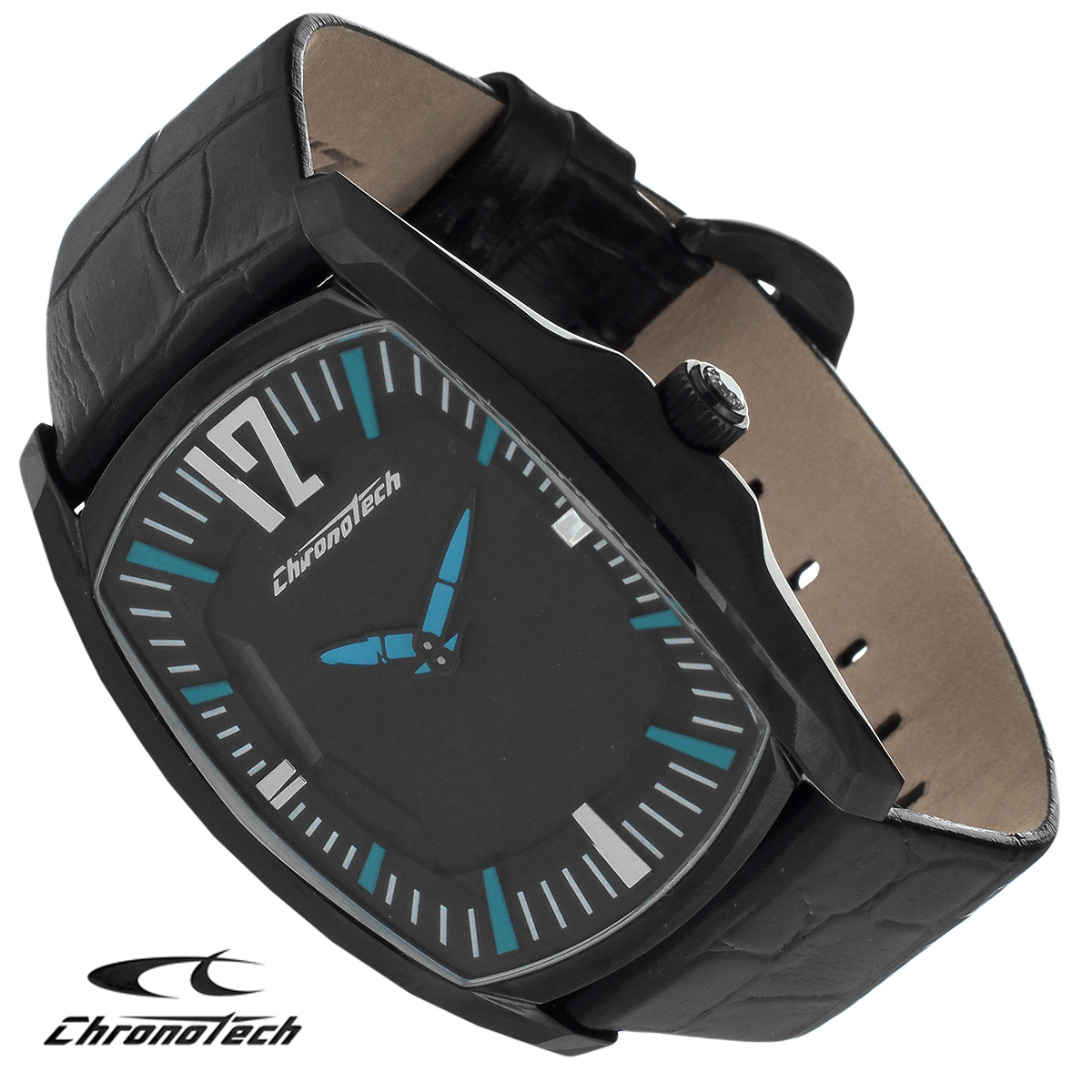 Часы мужские наручные Chronotech, цвет: черный. CT.7219M/10CT.7219M/10 Часы мужские наручные Chronotech, цвет: черный. CT.7219M/10CT.7219M/10Часы Chronotech - это часы для современных и стильных людей, которые стремятся выделиться из толпы и подчеркнуть свою индивидуальность. Корпус часов выполнен из нержавеющей стали с покрытием. Циферблат оформлен арабскими цифрами и отметками и защищен минеральным стеклом в форме призмы. Часы имеют две стрелки - часовую и минутную. Ремешок часов выполнен из натуральной кожи с тиснением и застегивается на классическую застежку. Часы упакованы в фирменную коробку с логотипом компании Chronotech. Такой аксессуар добавит вашему образу стиля и подчеркнет безупречный вкус своего владельца. Характеристики: Размер циферблата: 2,9 см х 4 см. Размер корпуса: 4 см х 5 см х 1,1 см. Длина ремешка (с корпусом): 24 см. Ширина ремешка: 2 см.