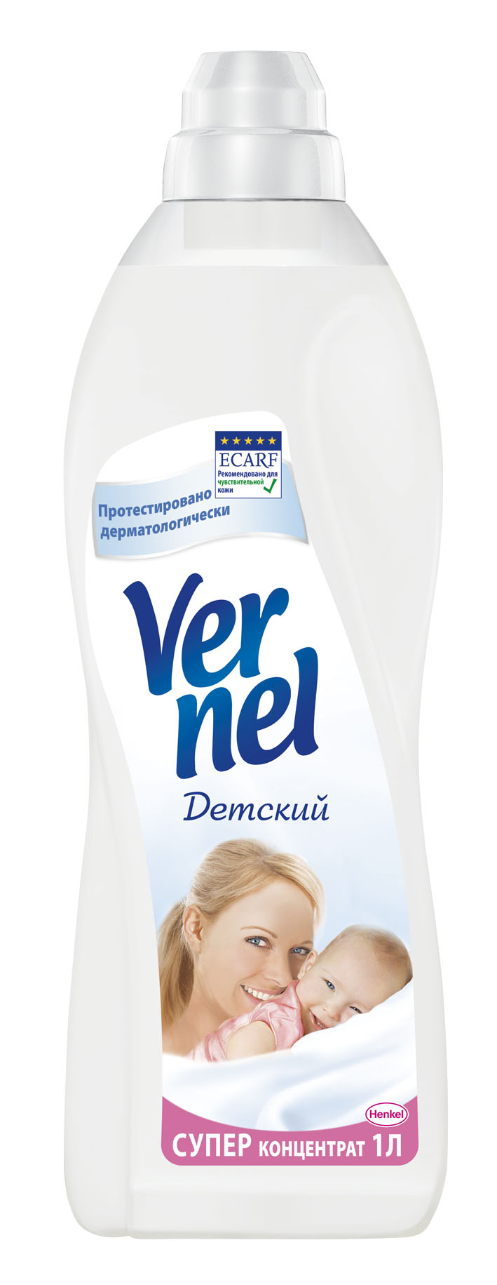 Кондиционер для белья Vernel Детский 1л904670 Кондиционер для белья Vernel Детский 1л904670Vernel Детский дарит белью тонкий нежный аромат. Он дерматологически протестирован и подходит для стирки белья людей с чувствительной кожей и склонных к аллергическим реакциям. Продукт подойдет любому члену семьи. Рекомендован Европейским центром исследования проблем аллергии ECARF. Свойства кондиционера для белья Vernel: 1. Придает мягкость 2. Придает приятный аромат 3. Обладает антистатическим эффектом 4. Облегчает глажение Состав: Состав: 5-15% катионные ПАВ; Товар сертифицирован.