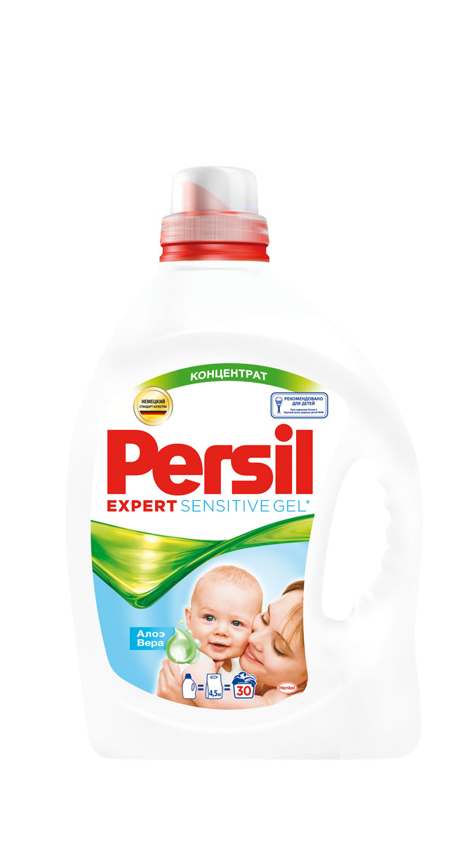 Средство для стирки Persil Expert Sensitive Gel, 2,19 л904746 Средство для стирки Persil Expert Sensitive Gel, 2,19 л904746Гель Persil Expert Sensitive - эксперт по стирке вещей для людей с чувствительной кожей и детской одежды. Гель Persil Expert Sensitive специально разработан для стирки одежды людей с чувствительный кожей и детской одежды, что подтверждено дерматологческими исследованиями. В состав формулы входит Алоэ Вера. Гель содержит гипоаллергенную отдушку и не содержит красителей.