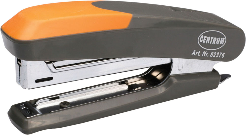 Centrum Степлер Ergonomic Line для скоб №1082376 Centrum Степлер Ergonomic Line для скоб №1082376Удобный и практичный степлер Centrum - незаменимый офисный инструмент. Он выполнен из пластика с металлическим механизмом. Степлеру подходят скобы № 10; он способен прошить до 12 листов бумаги. Степлер Centrum гарантирует стабильную и качественную работу в течение долгого времени.