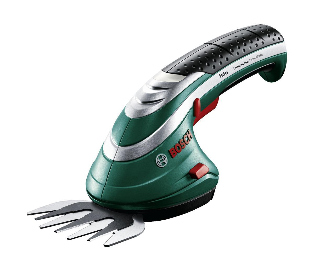 Аккумуляторные ножницы для травы Bosch ISIO 3+ чехол 06008331020600833102 Аккумуляторные ножницы для травы Bosch ISIO 3+ чехол 06008331020600833102Bosch — немецкая группа компаний, ведущий мировой поставщик технологий и услуг в области автомобильных и промышленных технологий, потребительских товаров, строительных и упаковочных технологий. Емкость батареи: 1500 мач. Ширина ножей: 80 мм.