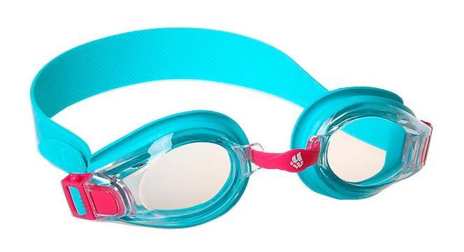 Очки для плавания MadWave Bubble Junior, цвет: бирюзовыйM0411 03 0 16W Очки для плавания MadWave Bubble Junior, цвет: бирюзовыйM0411 03 0 16WУдобные детские (2-6 лет) очки с регулируемым ремешком. Защита от ультрафиолетовых лучей. Антизапотевающие стекла. Линзы из поликарбоната. Регулируемая мультиступенчатая переносица. Силиконовый обтюратор и ремешок.
